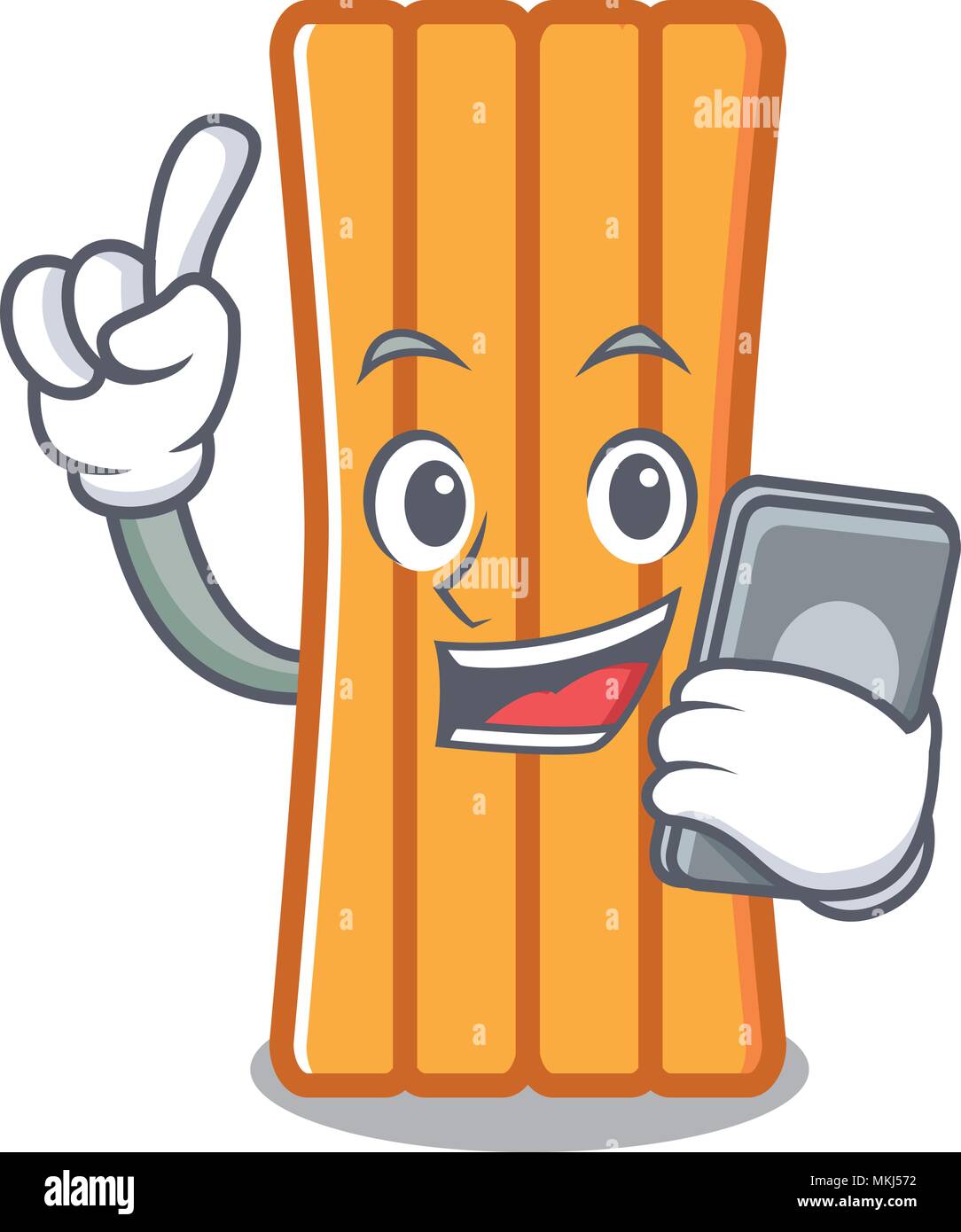 With phone air mattress character cartoon Stock Vector Image & Art - Alamy