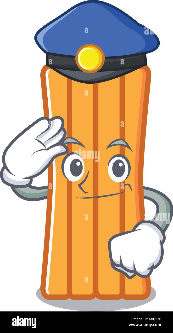 Police air mattress character cartoon Stock Vector Image & Art - Alamy
