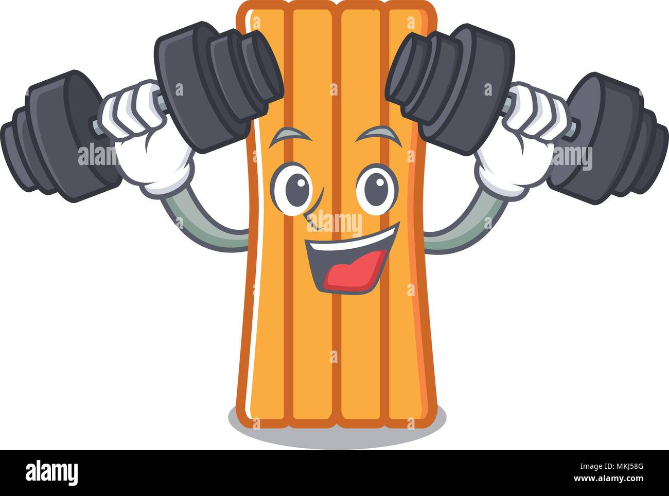 Barbell beach Stock Vector Images - Alamy