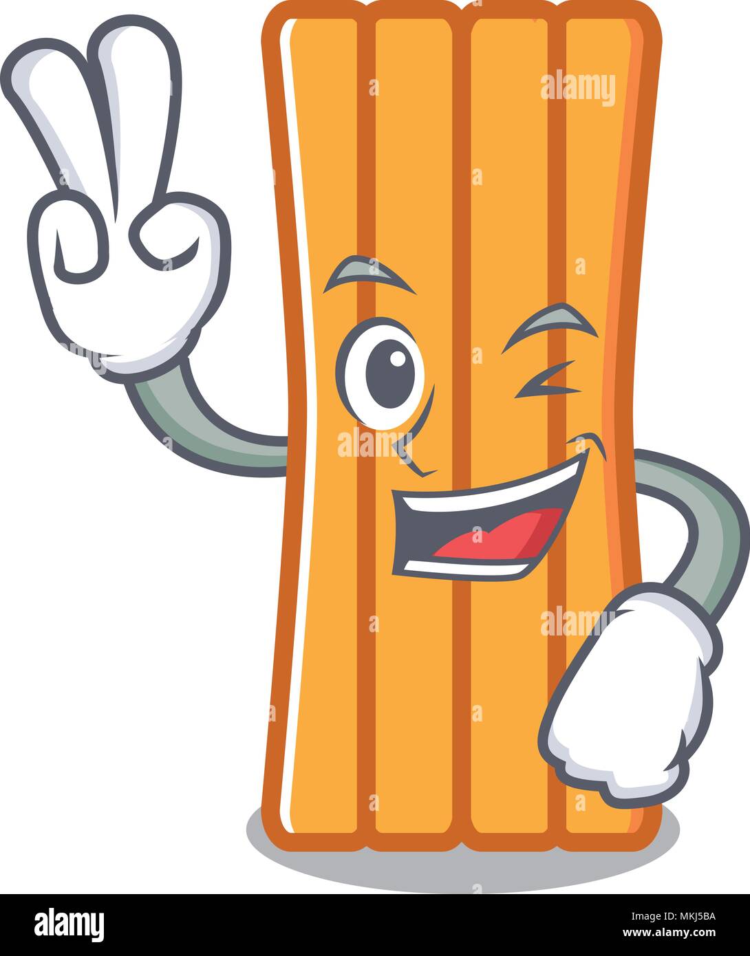 Two finger air mattress character cartoon Stock Vector Image & Art - Alamy