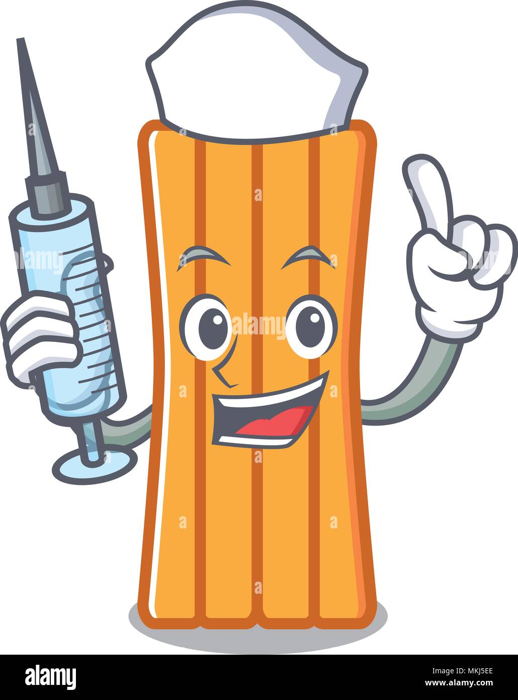 Nurse air mattress character cartoon Stock Vector Image & Art - Alamy
