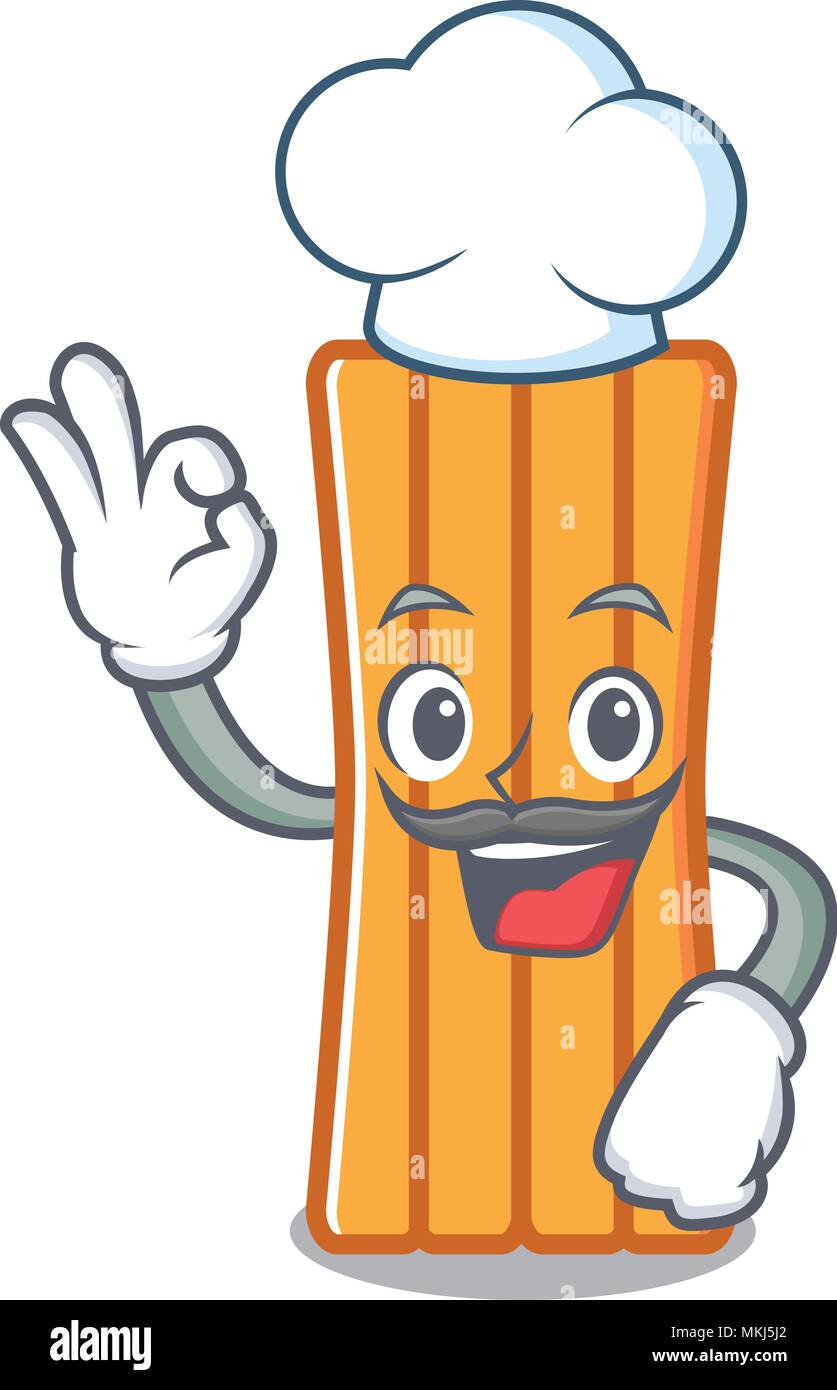 Chef air mattress character cartoon Stock Vector Image & Art - Alamy