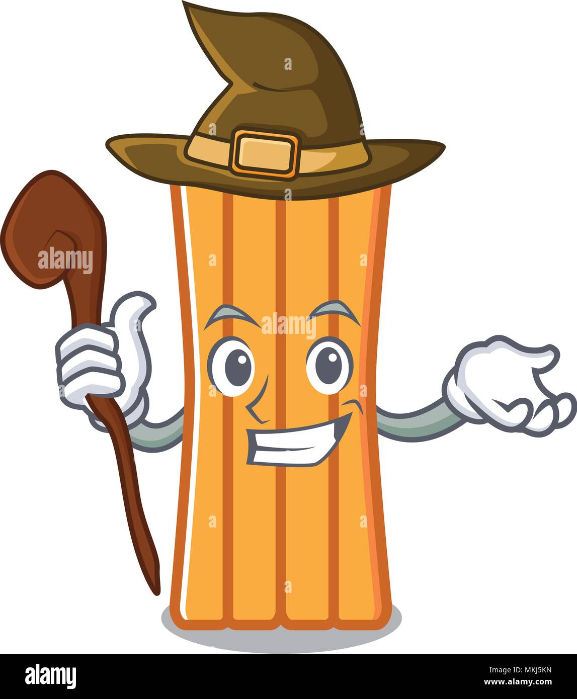 Witch air mattress mascot cartoon Stock Vector Image & Art - Alamy