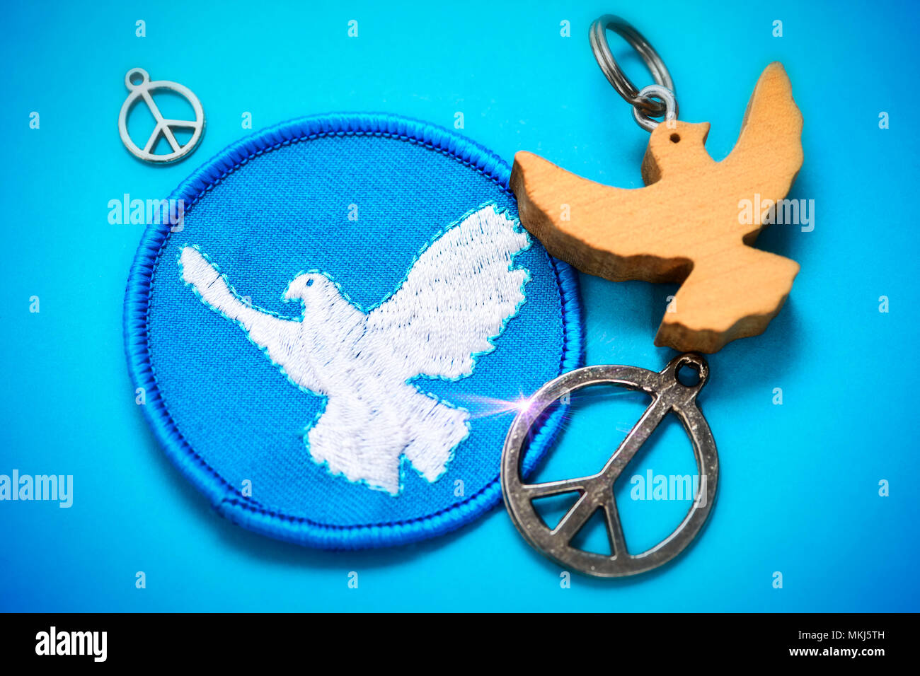 Peace symbols, Peace, Friedenssymbole, Frieden Stock Photo