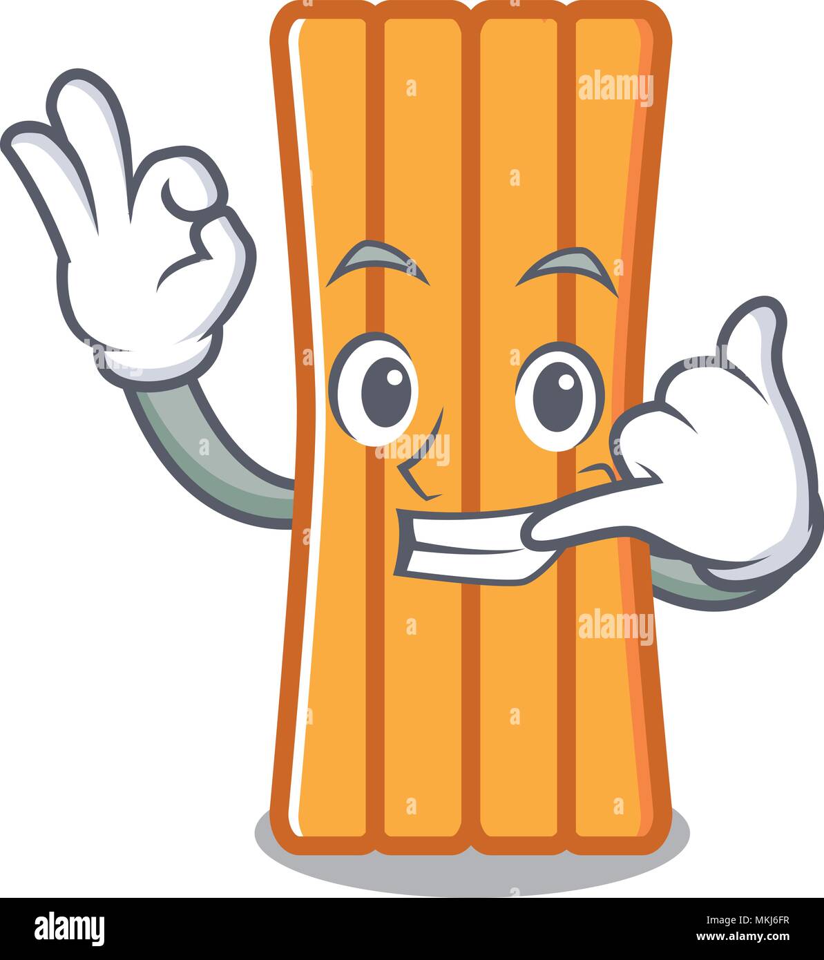 Call me air mattress mascot cartoon Stock Vector Image & Art - Alamy