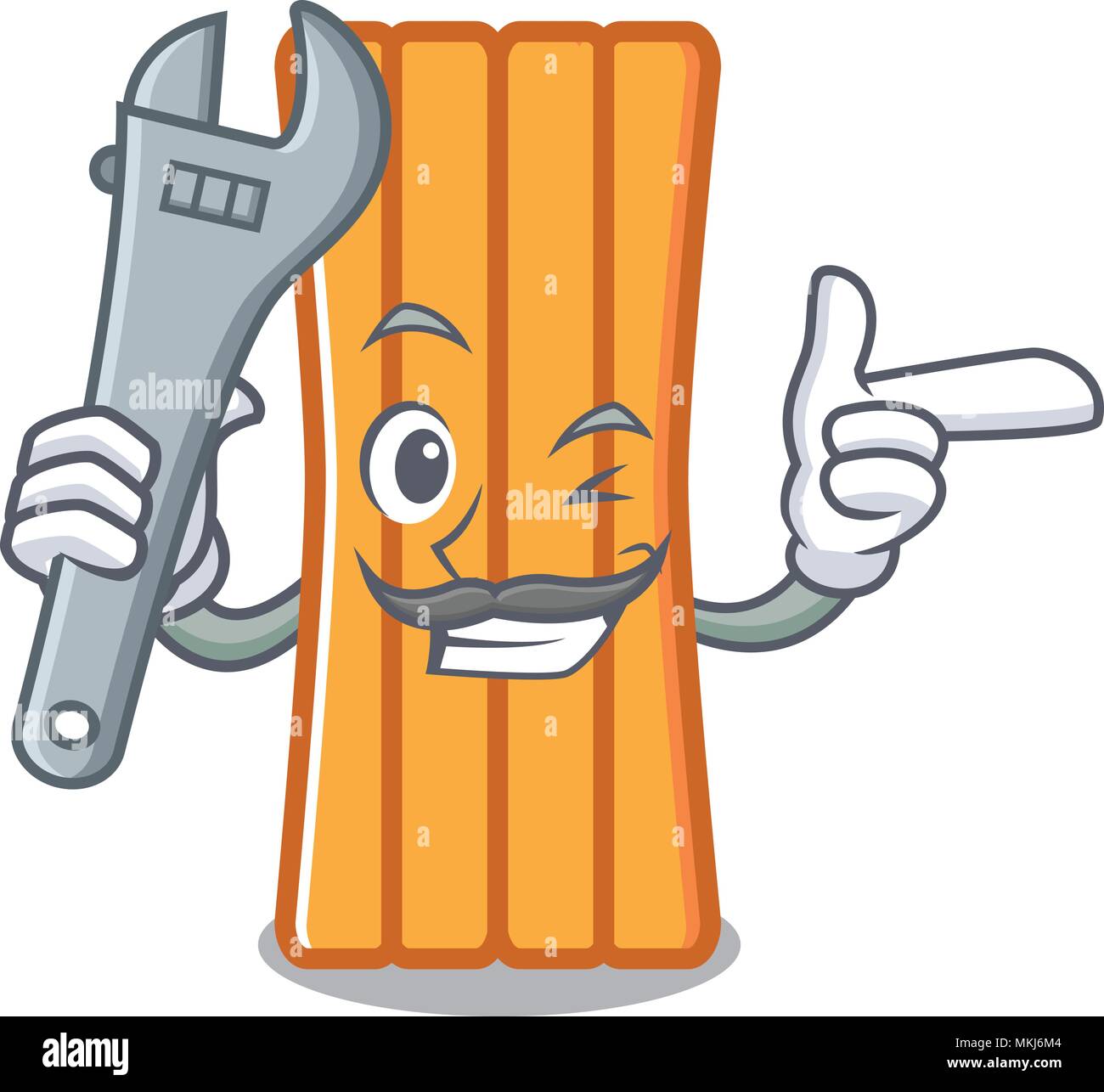 Mechanic air mattress mascot cartoon Stock Vector Image & Art Alamy