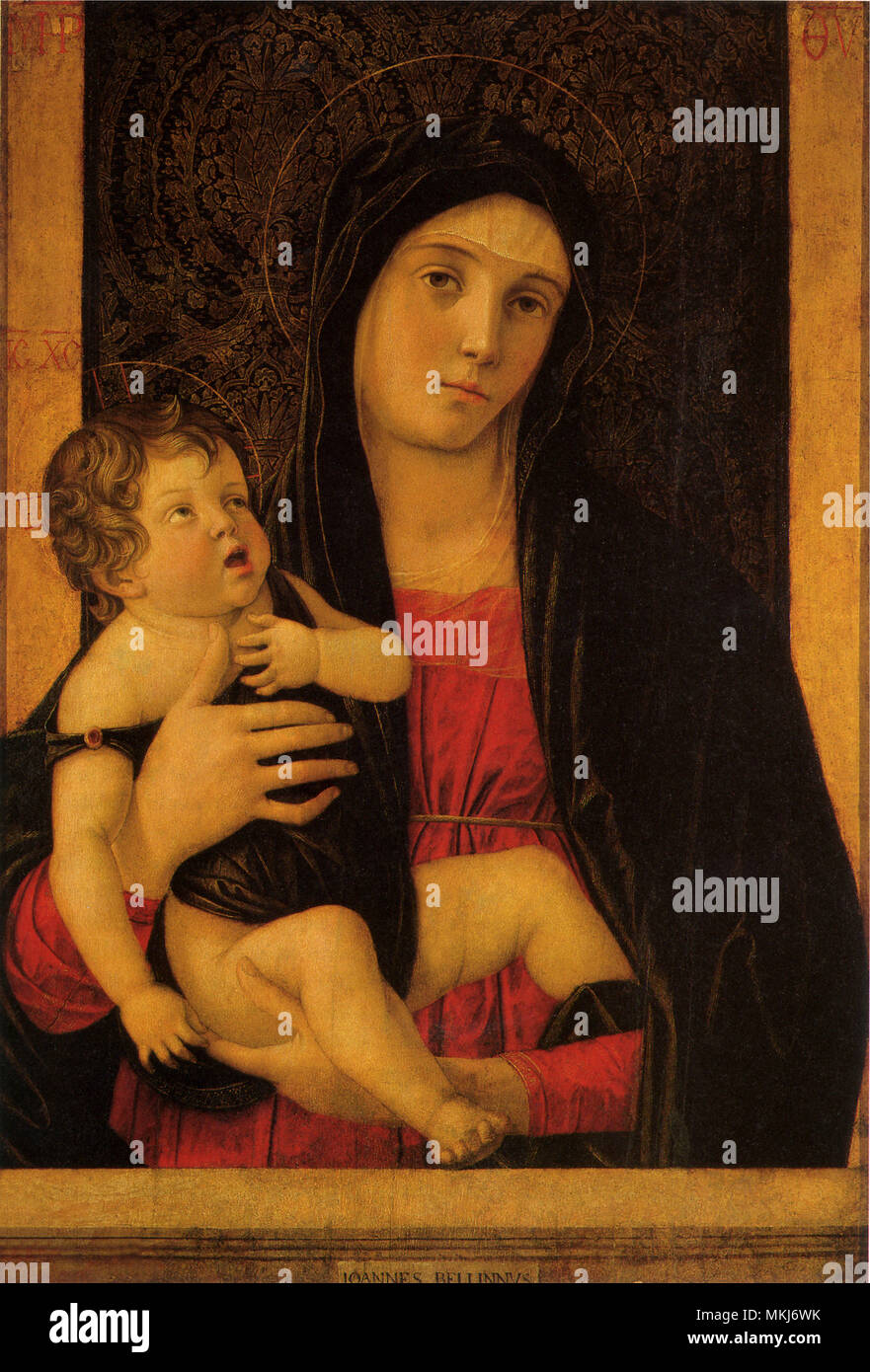 Madonna and Child Stock Photo