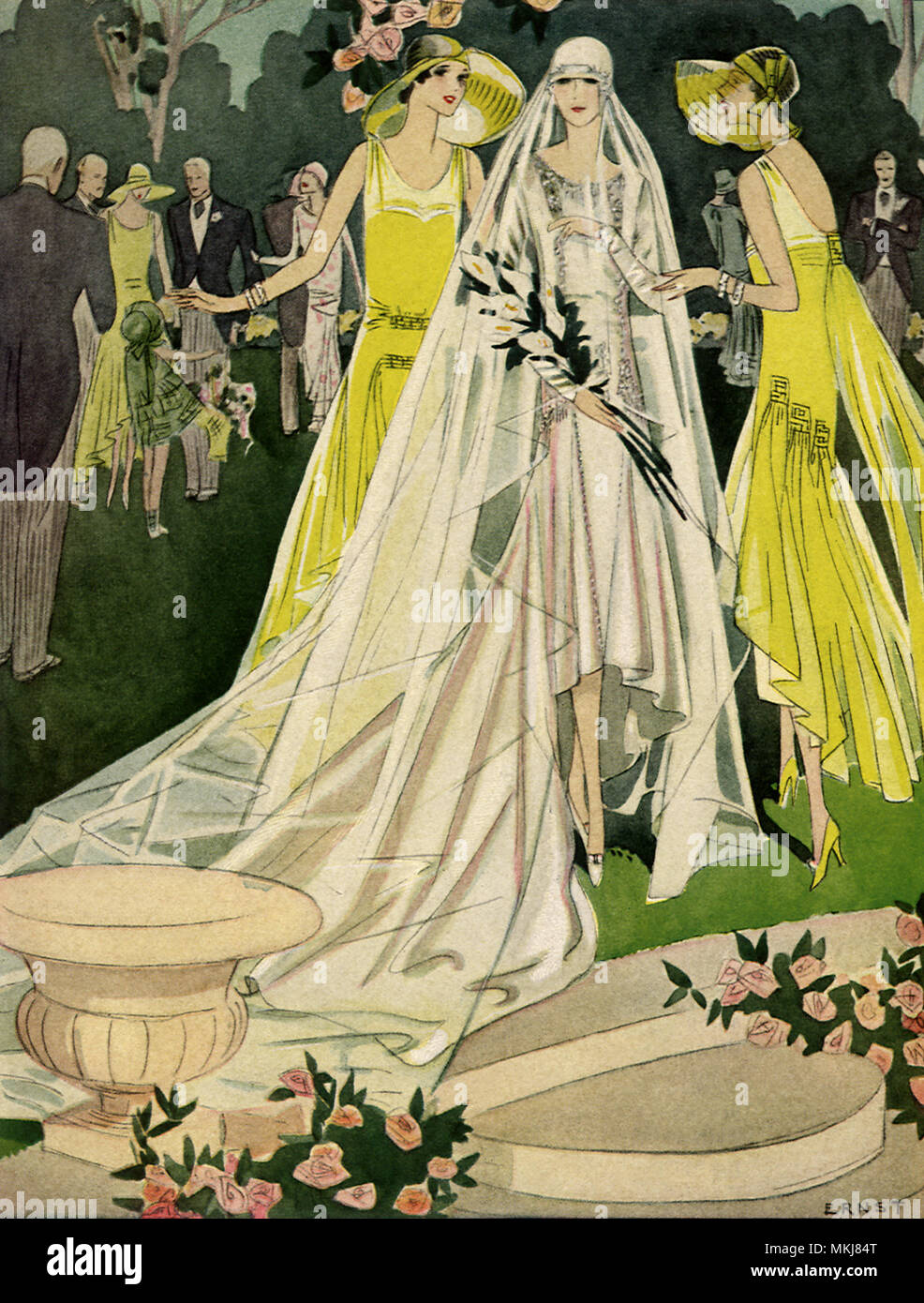 flapper wedding