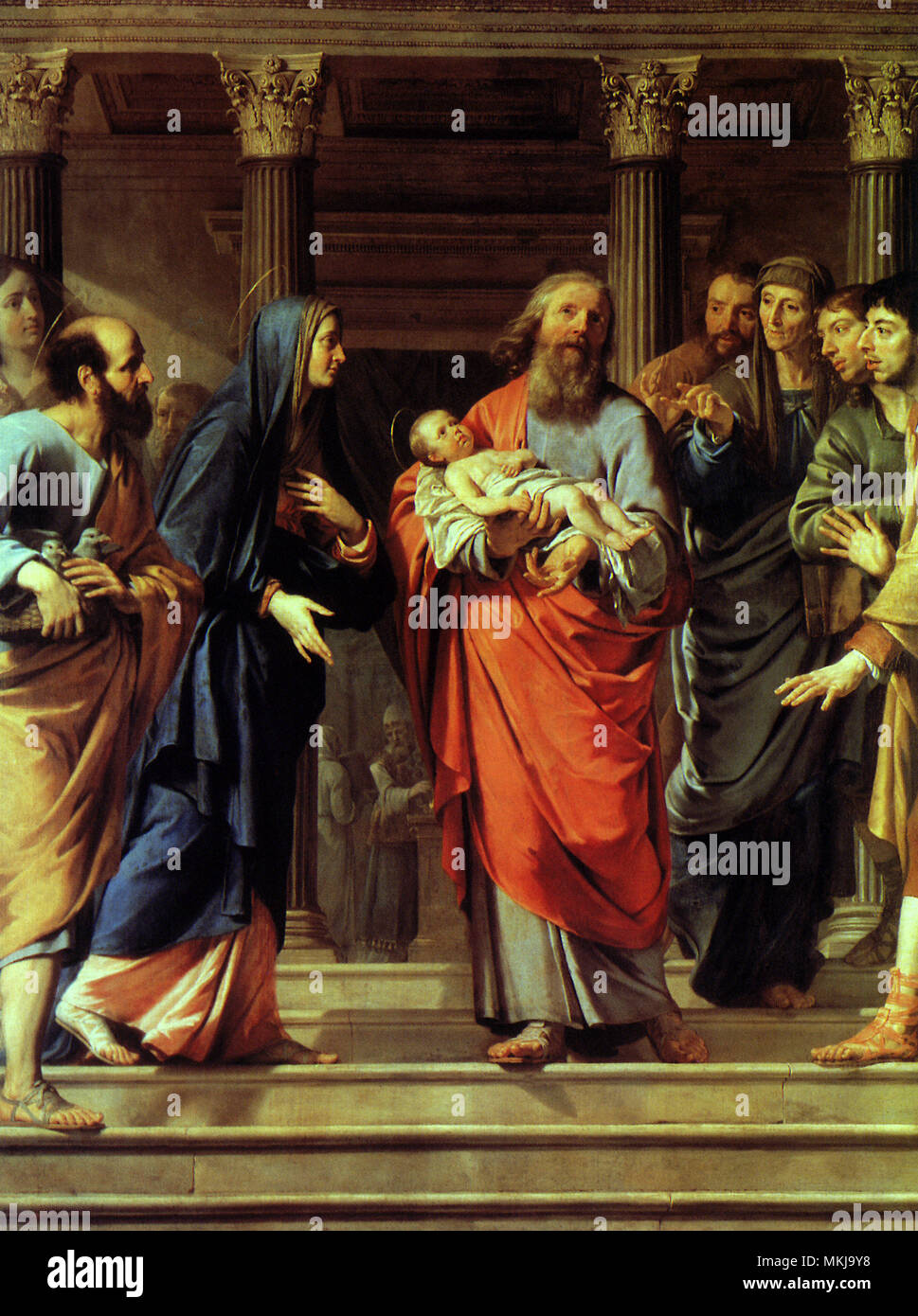 Presentation in Temple Stock Photo Alamy