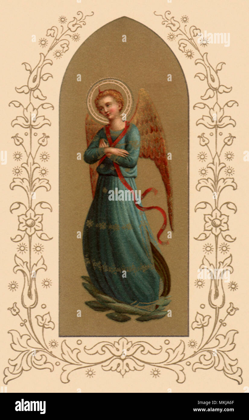 Angel with Arms Crossed Stock Photo Alamy