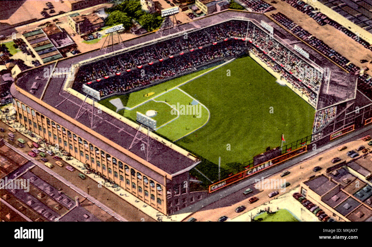 Ebbets Field, Brooklyn Stock Photo