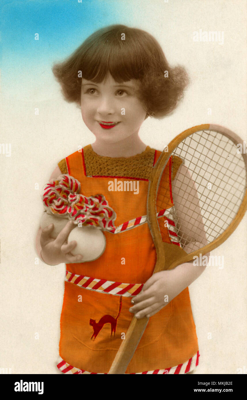 Tennis vintage youngster youngsters hi-res stock photography and images -  Alamy