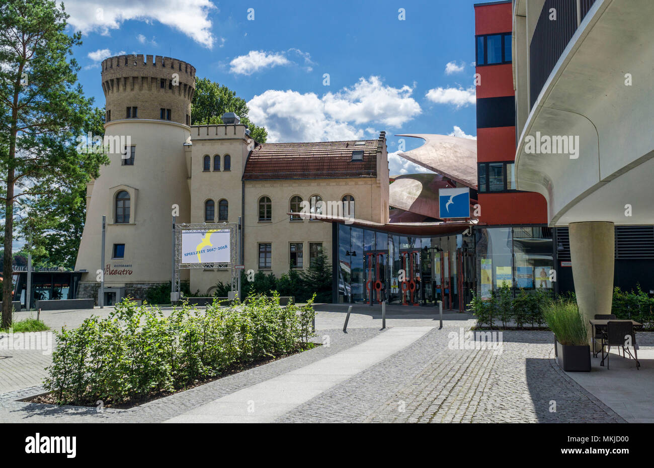 Chicory mill and input in the schiffbauergasse, Hans Otto Theater in
