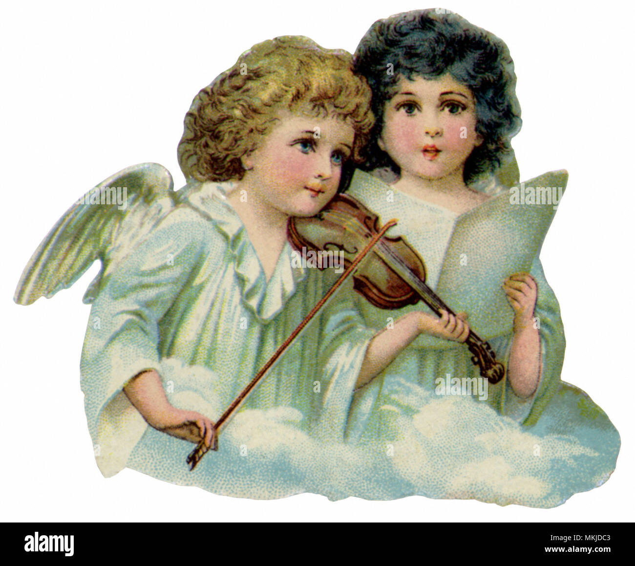 Musical Angels Stock Photo