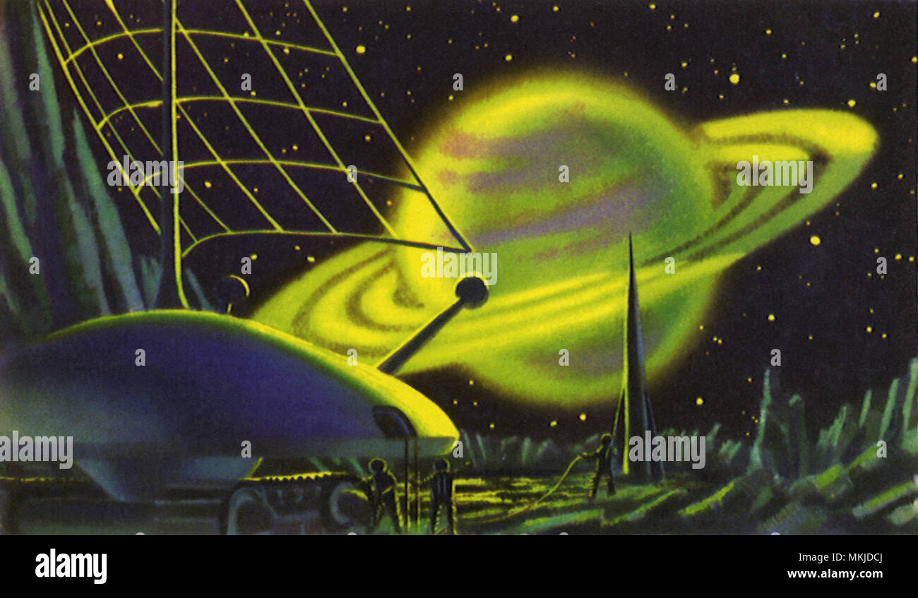 Sci Fi - Alien Planet Stock Photo
