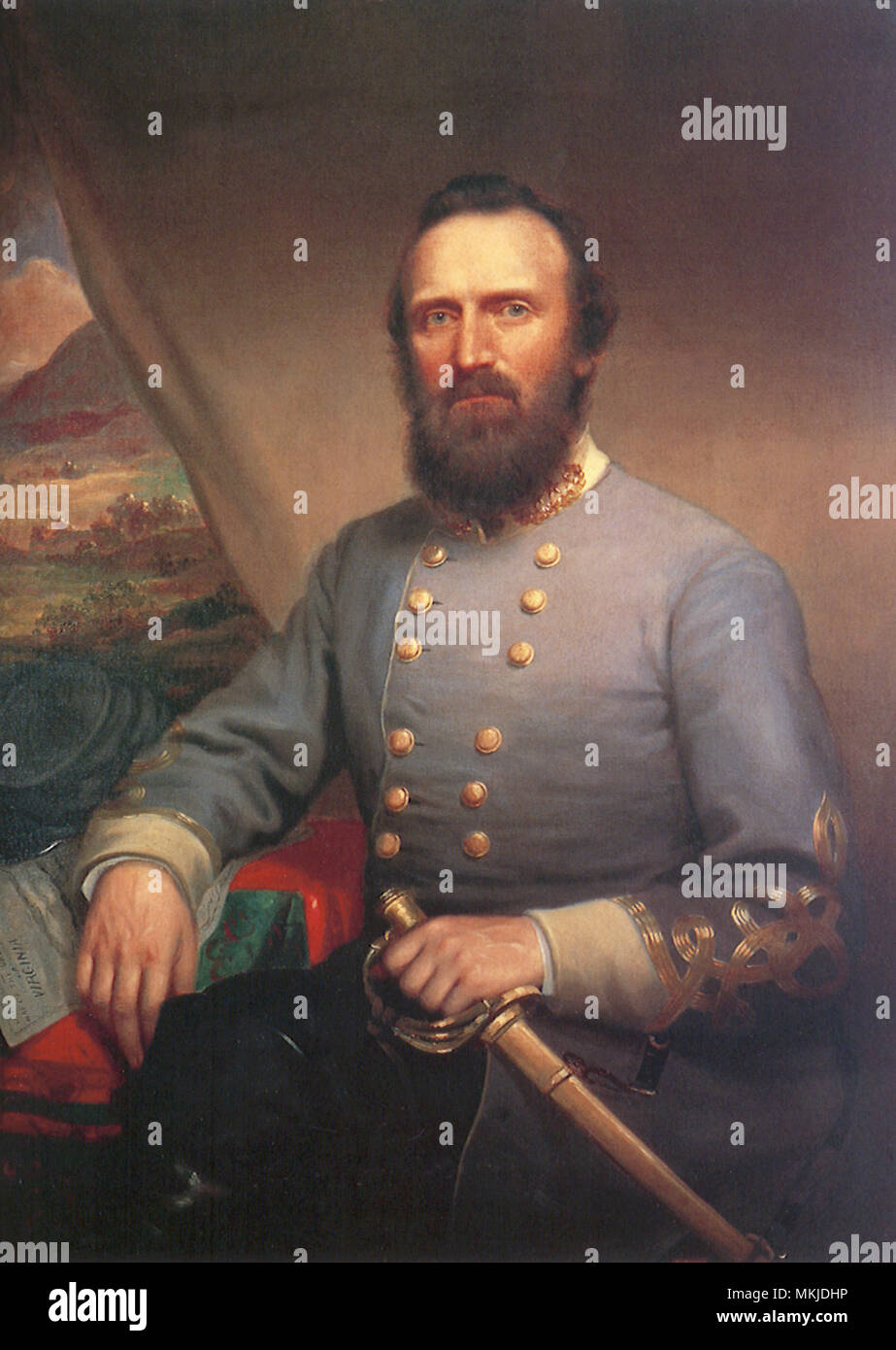 Stonewall Jackson Stock Photo
