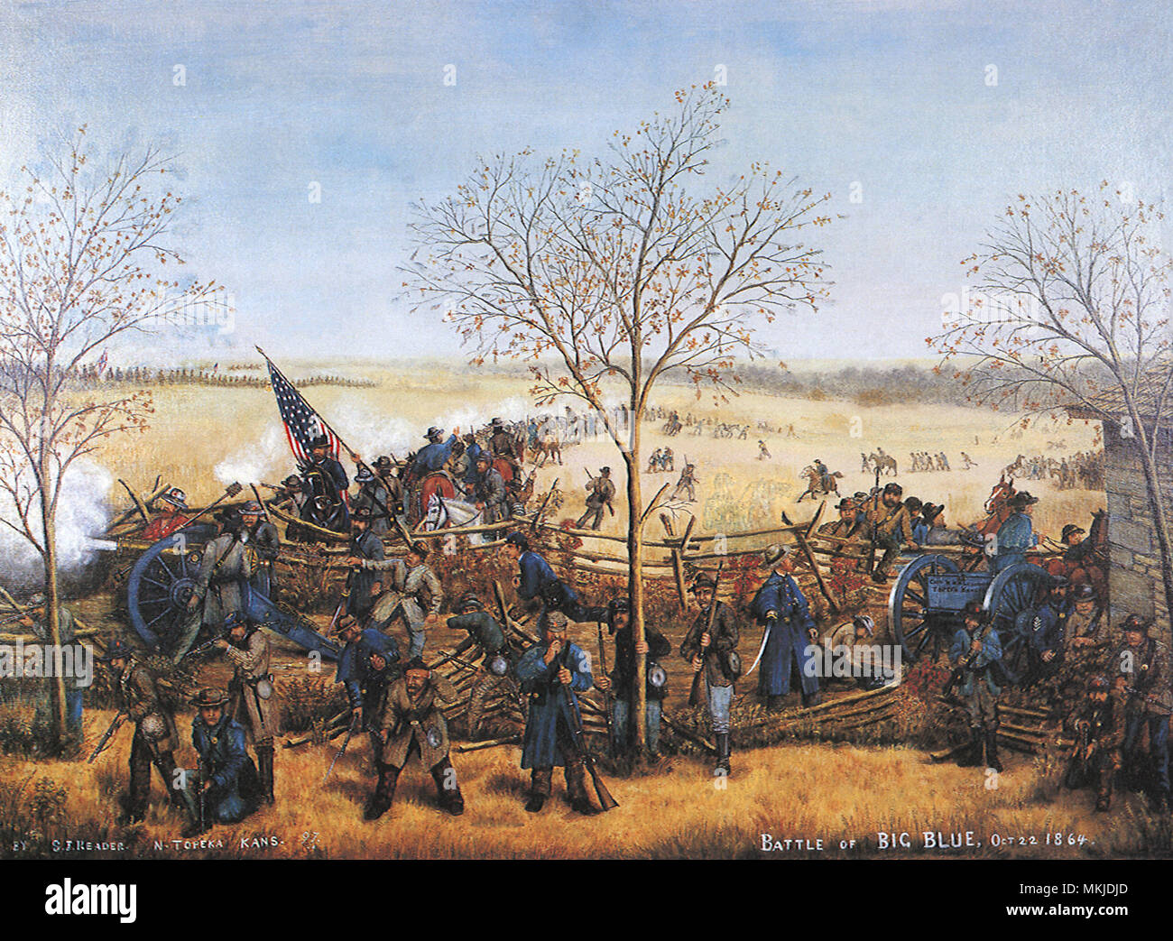 Battle of Big Blue Stock Photo Alamy