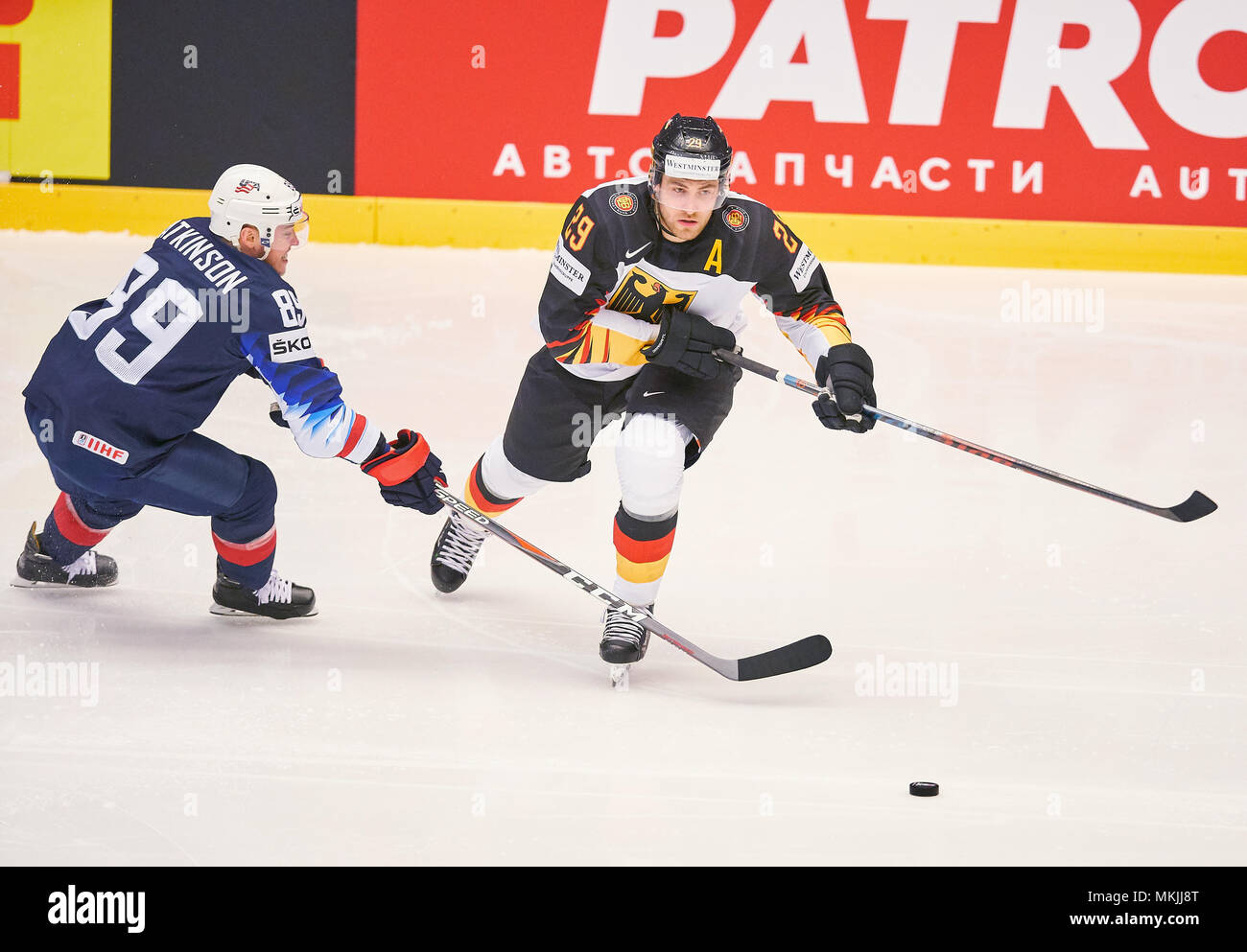 Ice Hockey World Cup 2018, Herning, May 07, 2018 NHL Pro Leon DRAISAITL, DEB 29 against