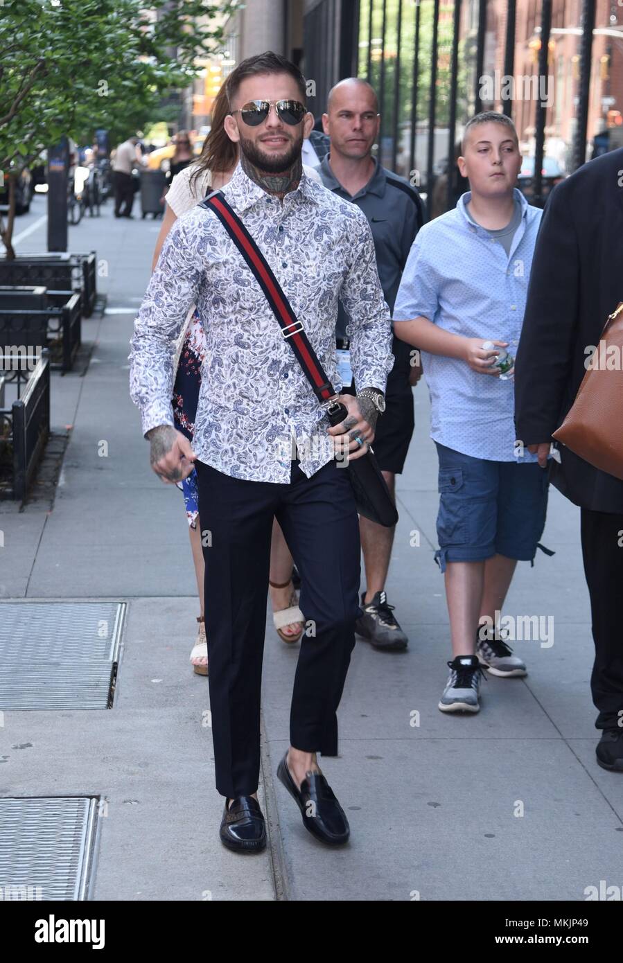 New York Ny Usa 8th May 2018 Cody Garbrandt Maddux Maple Seen At Build Series To Promote The Pact Out And About For Celebrity Candids Tue New York Ny May 8