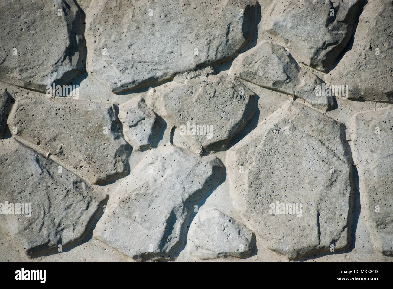 Gray stone wall background. Texture of painted brick Stock Photo - Alamy