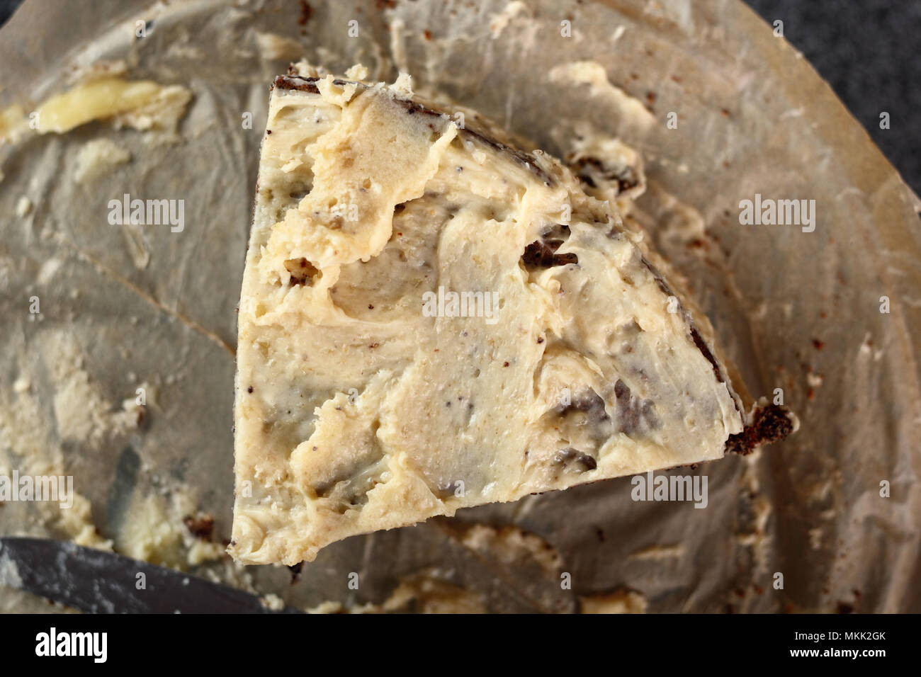 Poppy Seed Cake with Buttercream Icing Stock Photo Alamy