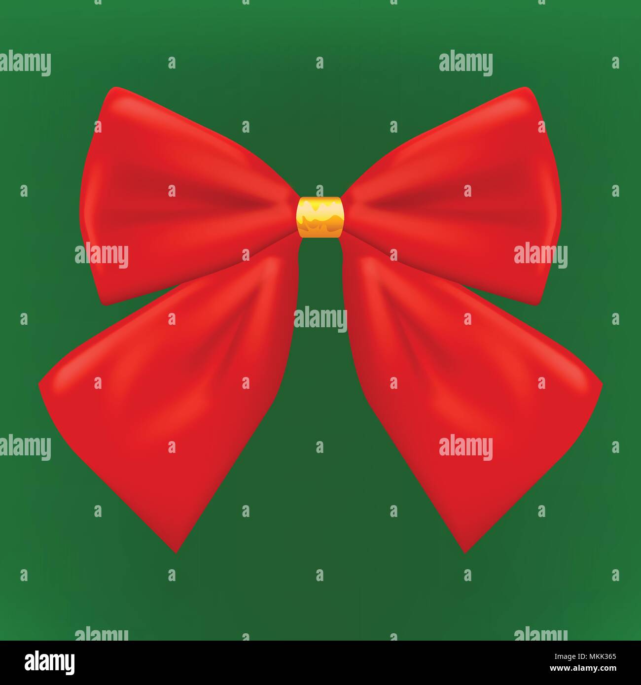 Golden tied bow Stock Vector Images - Alamy