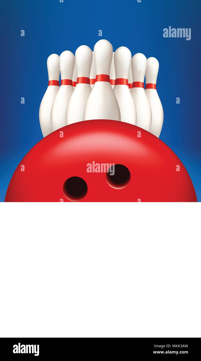 Ten Pin Bowling Target Stock Vector Images - Alamy