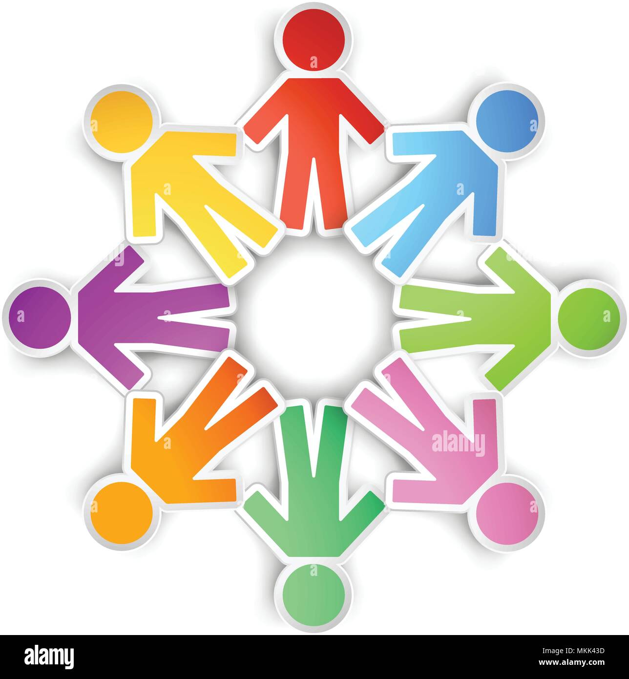 Circle Of Paper Chain People High Resolution Stock Photography And Images Alamy Circle Of Paper Chain People High Resolution Stock Photography And Images Alamy