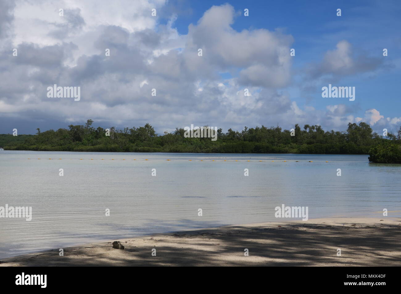Charming coastline of Indian ocean at Mauritius island Stock Photo - Alamy