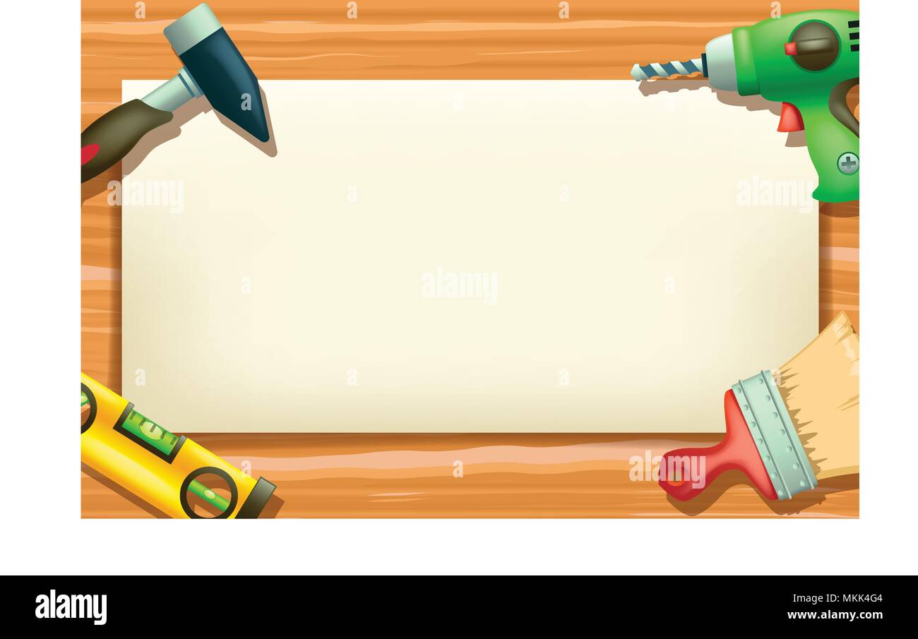 builders icons banner8 Stock Vector