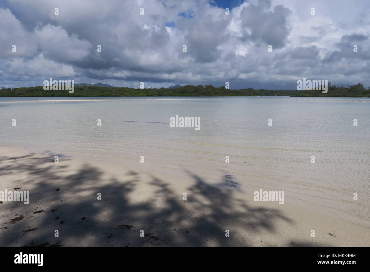 Charming coastline of Indian ocean at Mauritius island Stock Photo - Alamy
