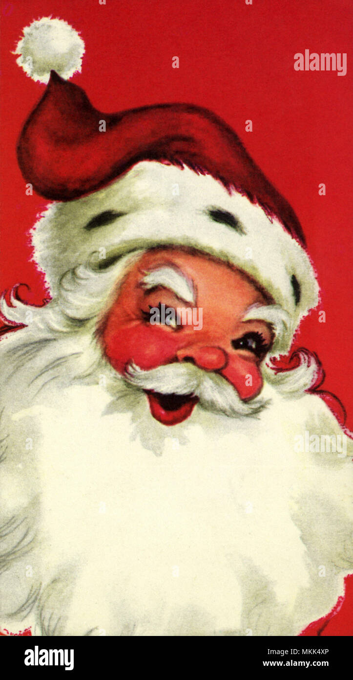 Santa, Elf, and Toys Stock Photo - Alamy