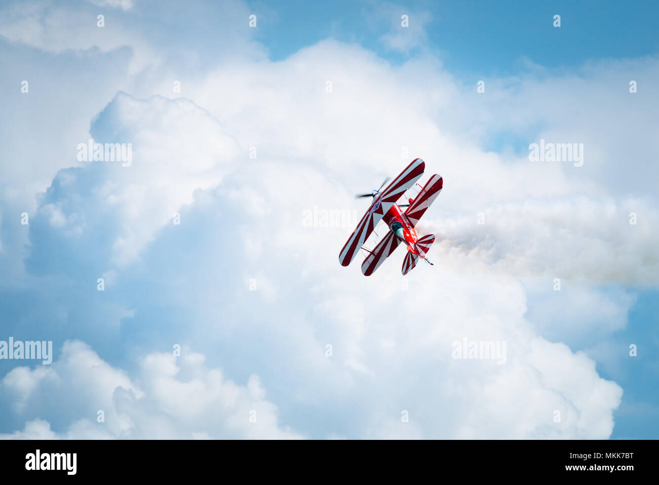 Flying Biplane High Resolution Stock Photography and Images - Alamy