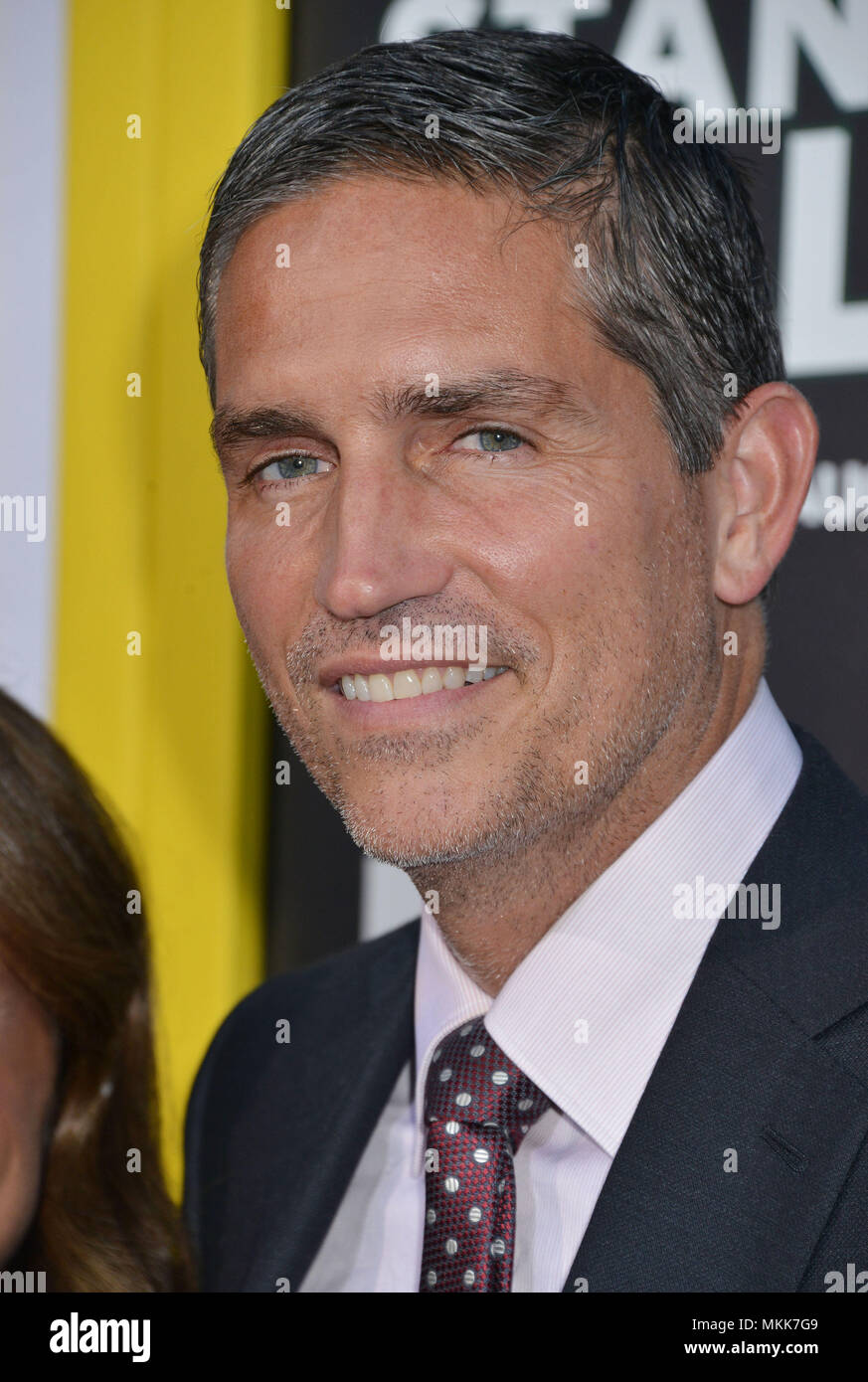 Jim caviezel los angeles premiere hires stock photography and images
