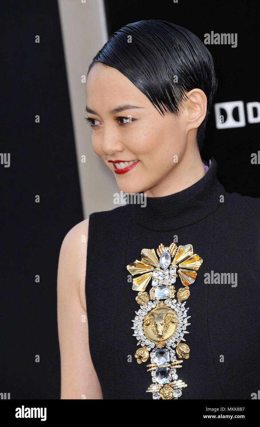 Rinko Kikuchi at the Pacific Rim Premiere at the Dolby Theatre In Los(01)