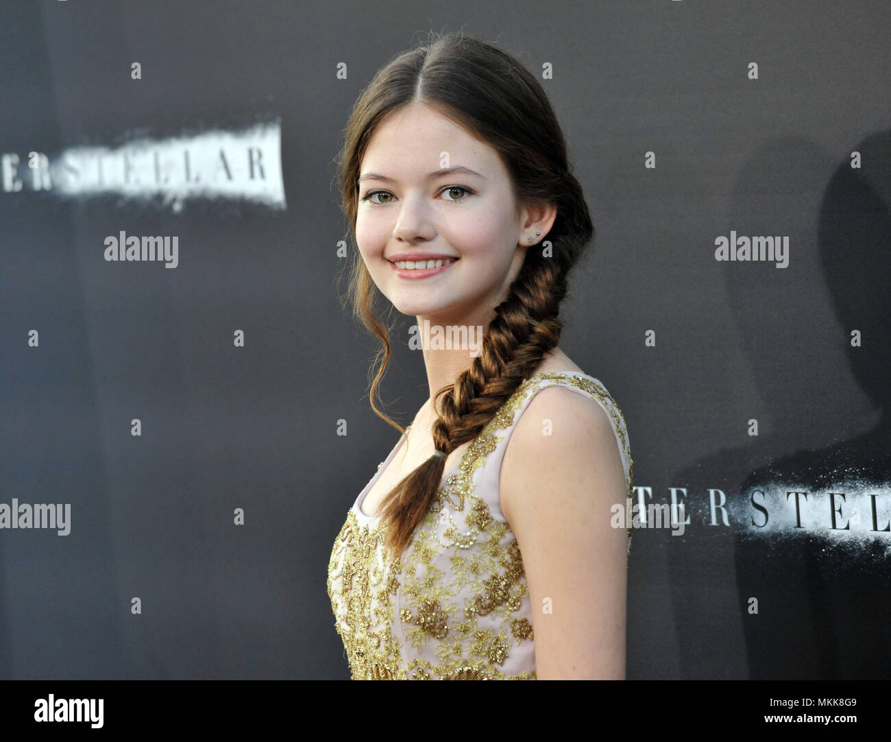 Mackenzie Foy at the Interstellar Premiere at the Chinese Theatre in ...