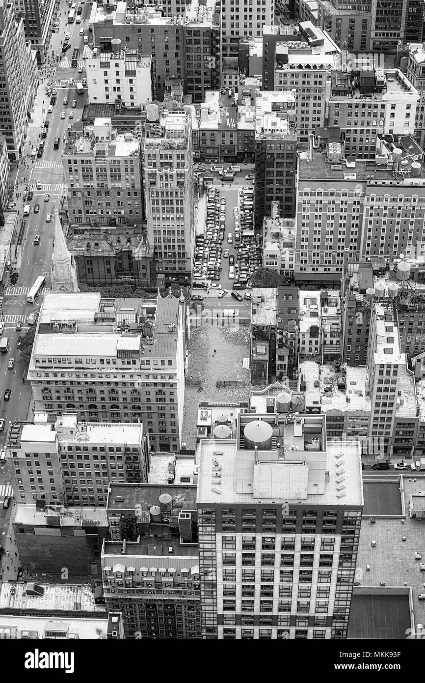 Aerial view of the New York City, USA Stock Photo - Alamy