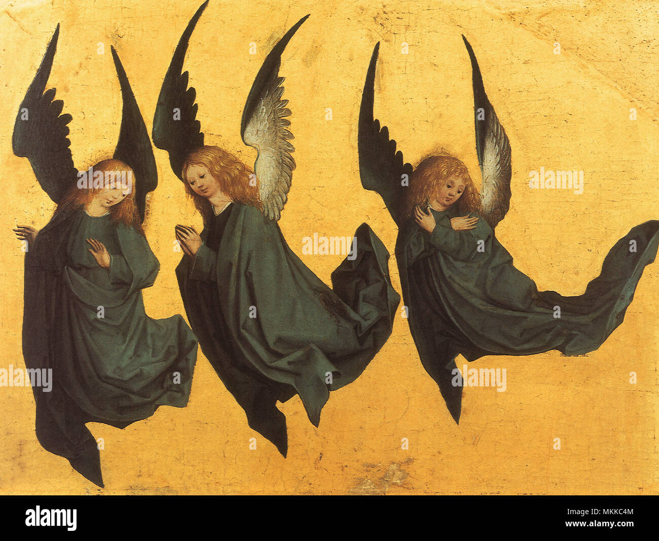 Trio of Angels Stock Photo Alamy