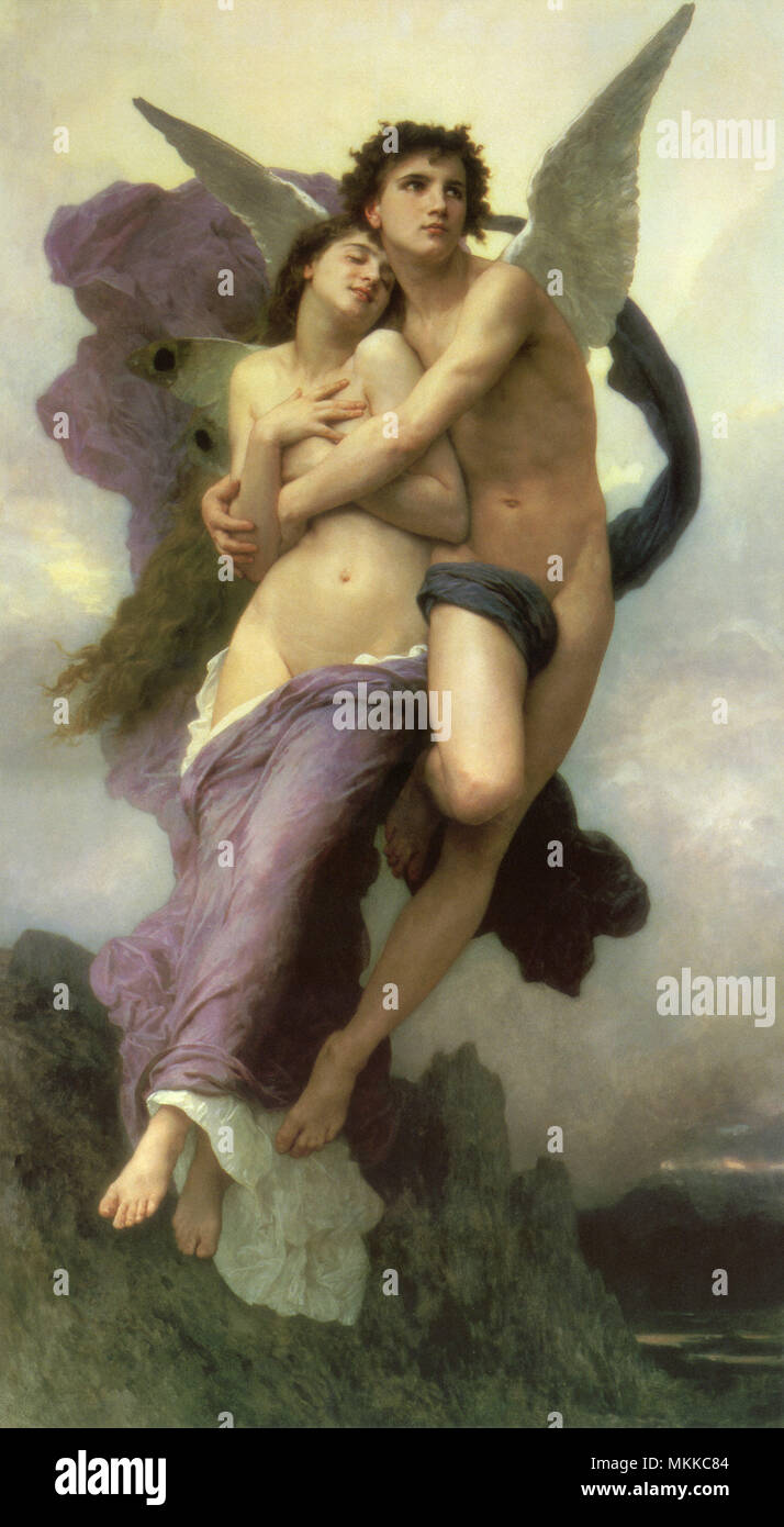 The Abduction of Psyche Stock Photo