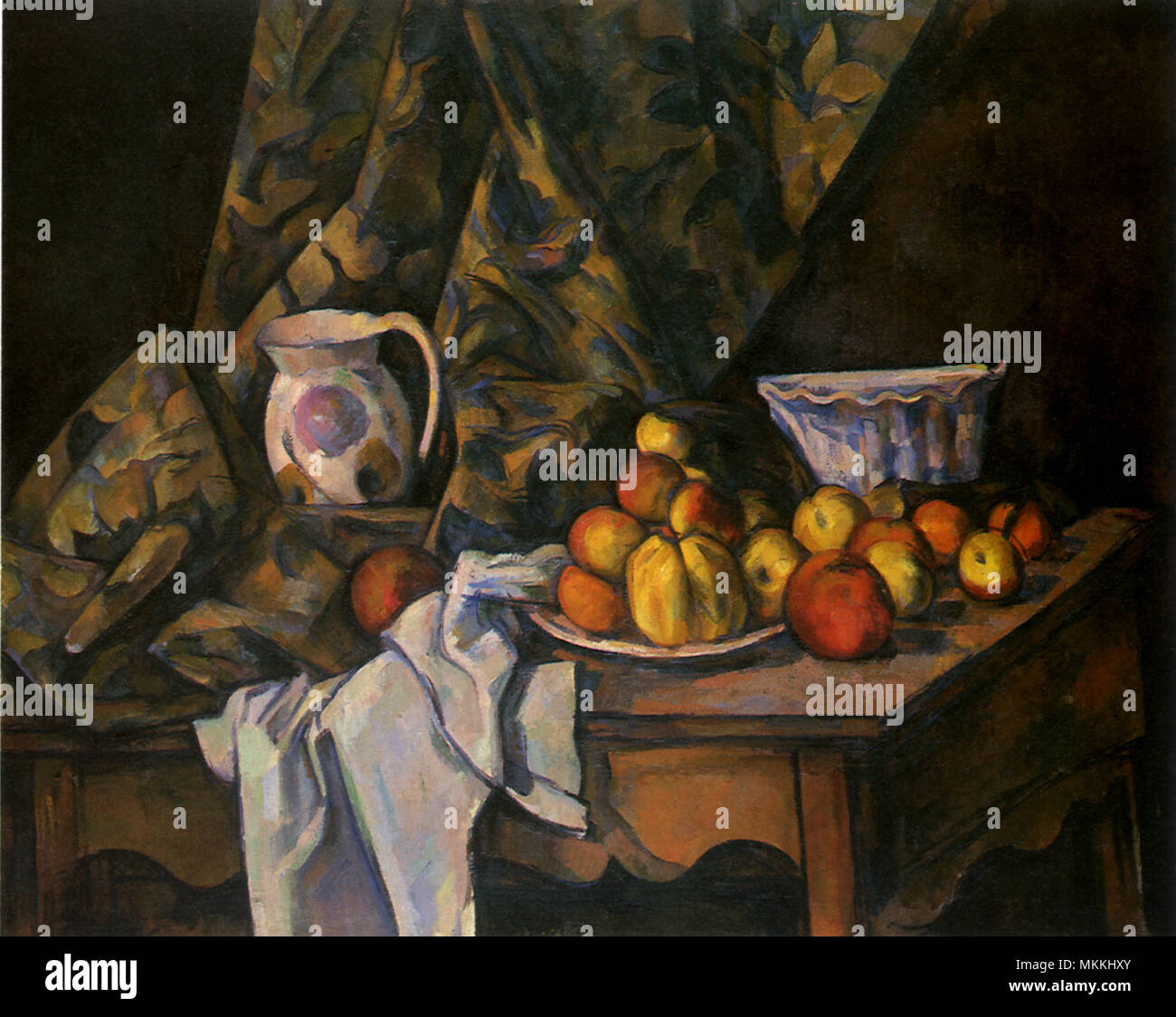 Paul cezanne, still life with apples hi-res stock photography and ...