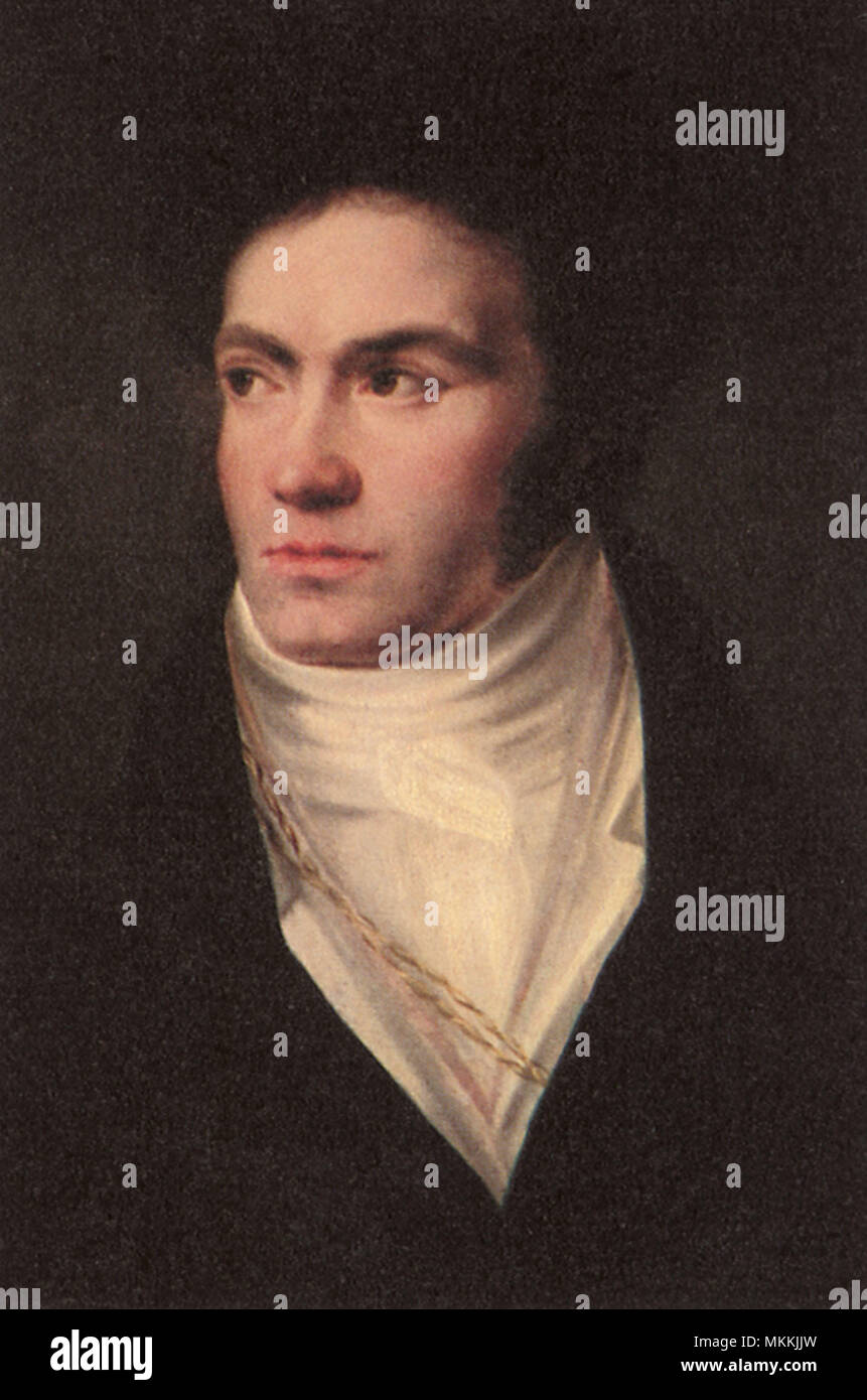 Ludwig von Beethoven Stock Photo