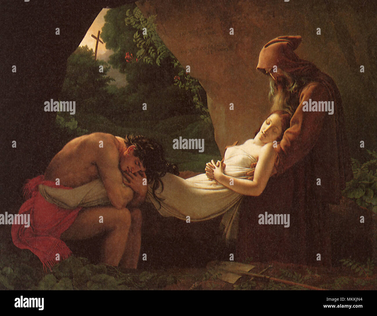 The Entombment of Atala Stock Photo