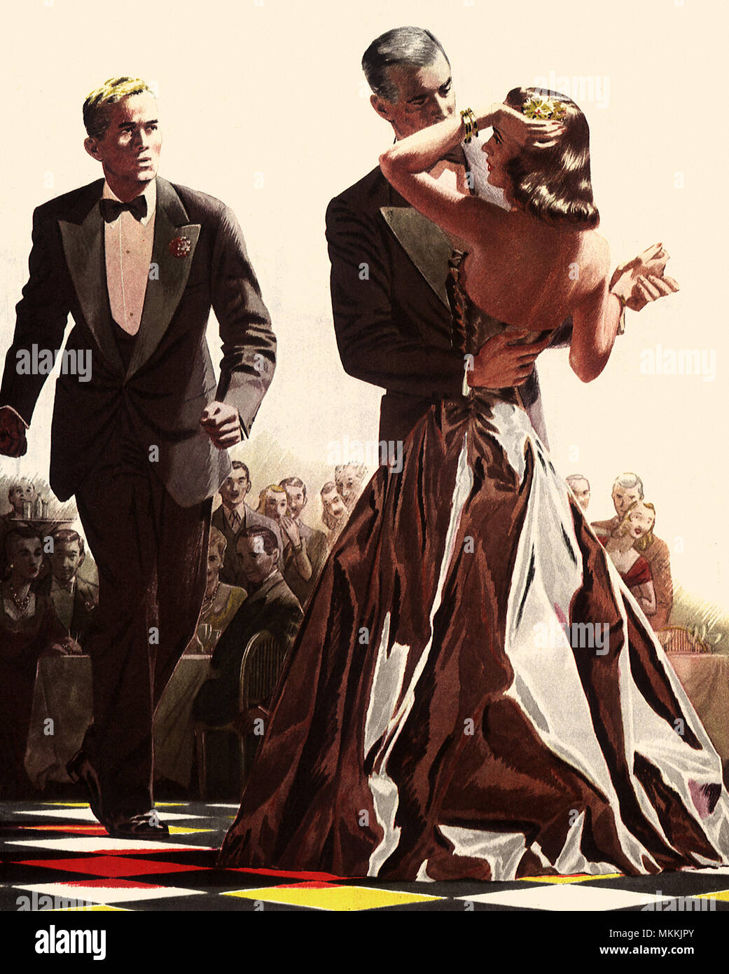 End of the Dance Stock Photo Alamy