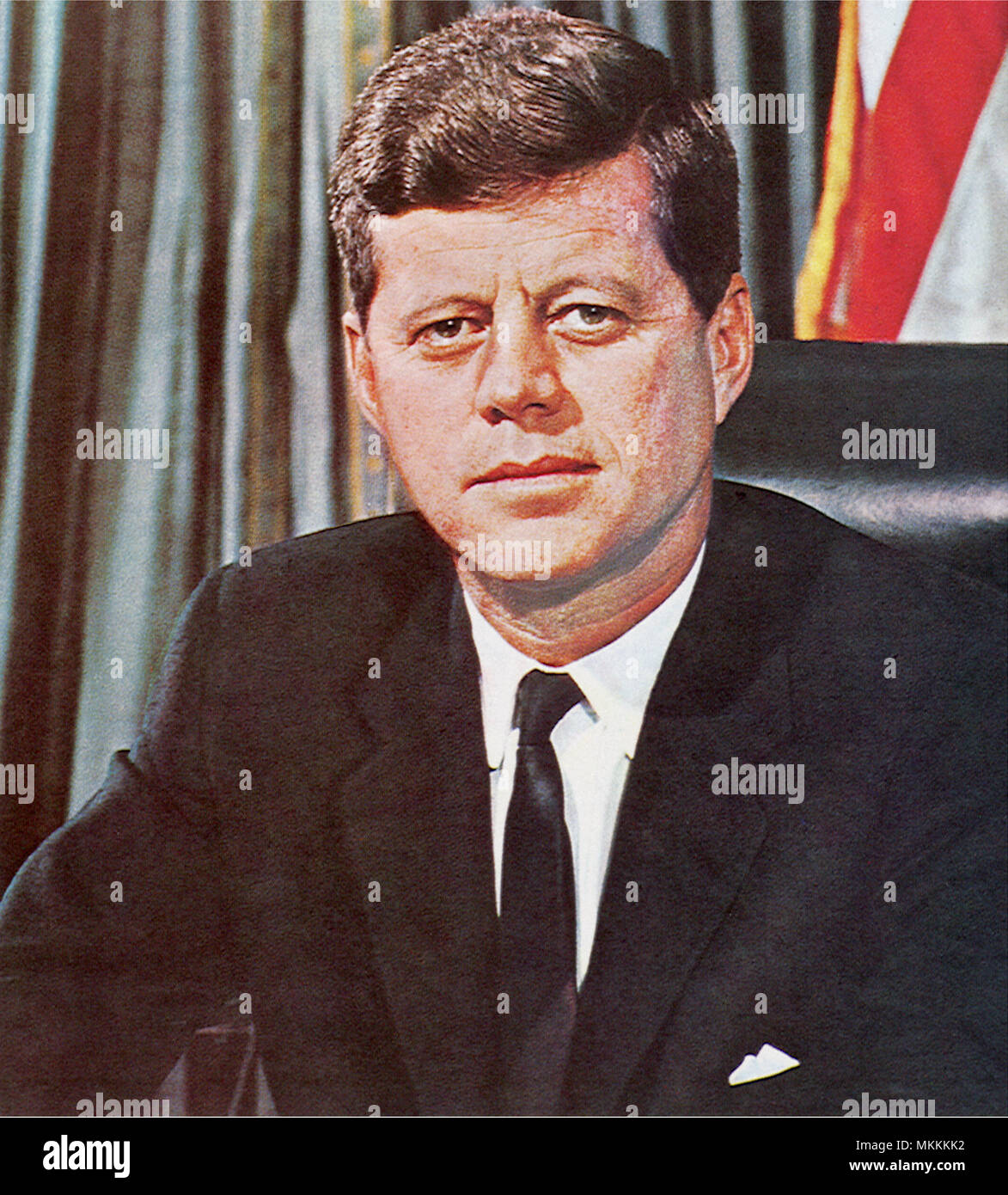 Portrait of john f. kennedy hi-res stock photography and images - Alamy