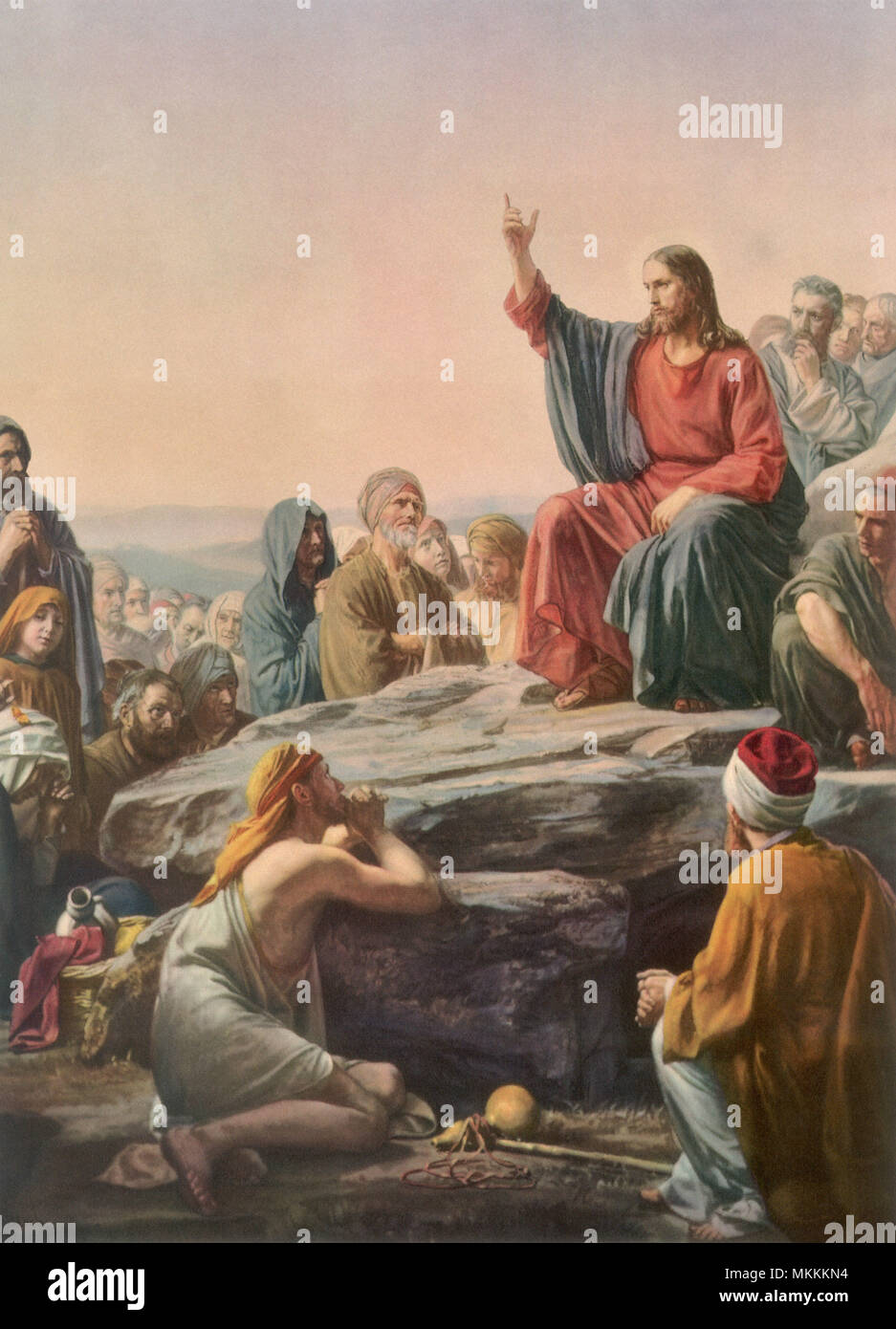 Sermon on the mount hi res stock photography and images alamy