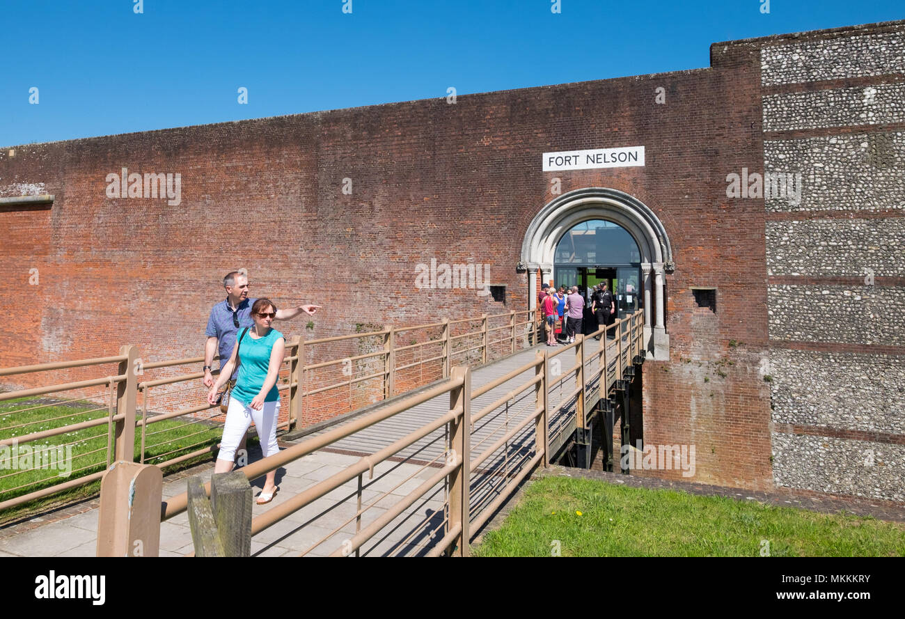 Fort Nelson Portsmouth, Hampshire, UK Stock Photo