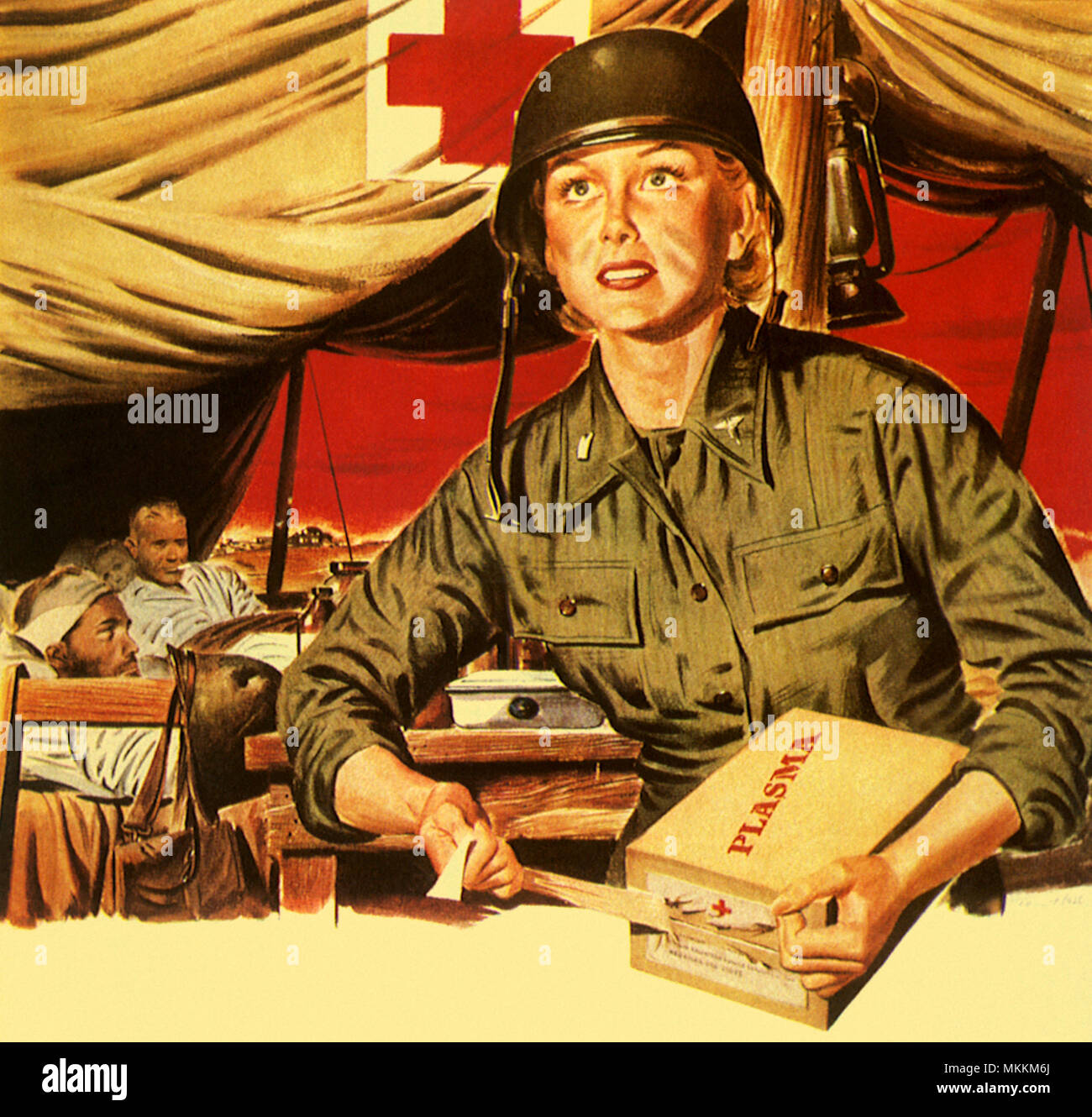 Army nurse hi-res stock photography and images - Alamy