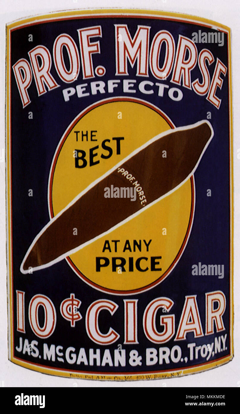 Prof. Morse Cigars Stock Photo