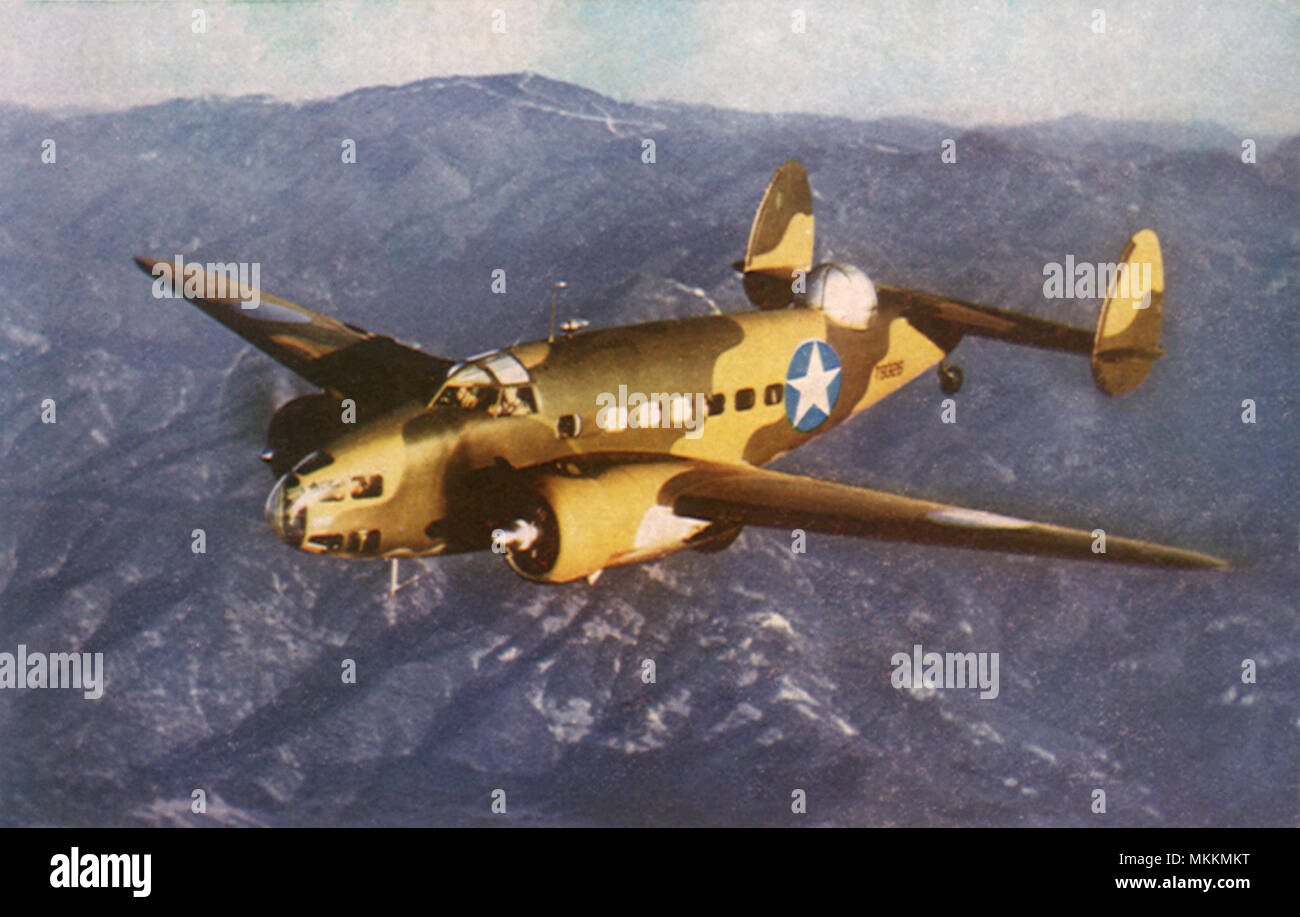Camouflage C-72 Bomber Stock Photo