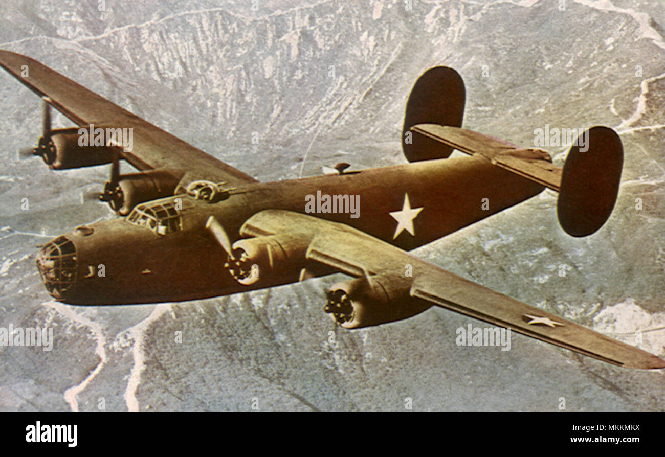 C-106 Liberator Bomber Stock Photo